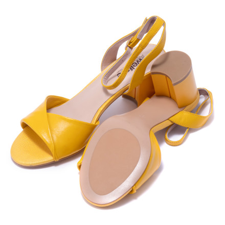 Босоніжки жіночі Welfare 240926311/YELLOW/38