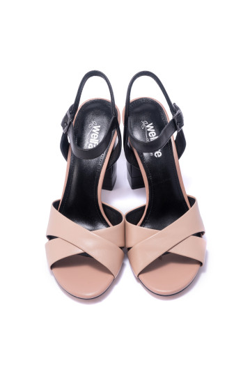 Босоніжки жіночі Welfare 331816111/BEIGE/38