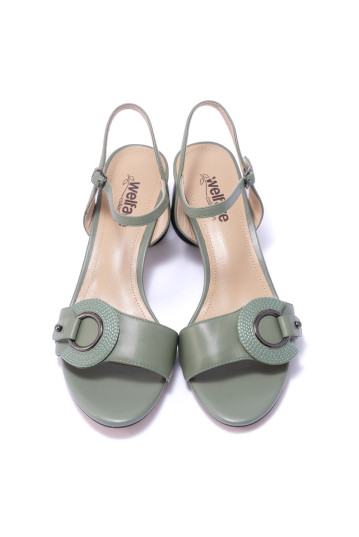 Босоножки женские Welfare 331826111/GREEN/38