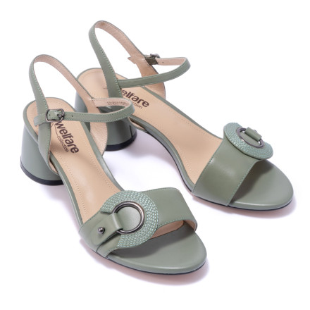 Босоніжки жіночі Welfare 331826111/GREEN/38