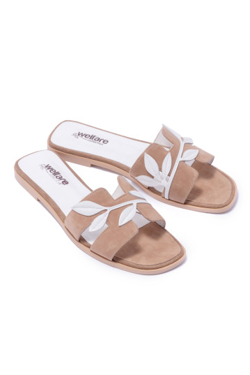 Сабо женские Welfare 520597141/BEIGE/38