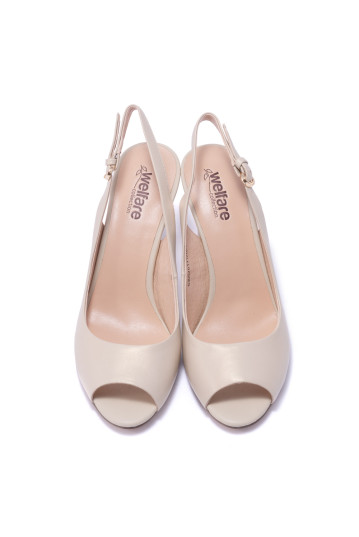 Босоножки женские Welfare 530576111/BEIGE/38