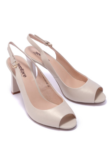 Босоножки женские Welfare 530576111/BEIGE/38