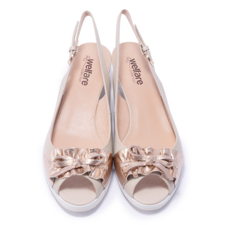 Босоніжки жіночі Welfare 530586111/BEIGE/38