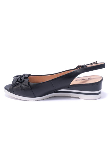 Босоножки женские Welfare 530586111/BLK/38