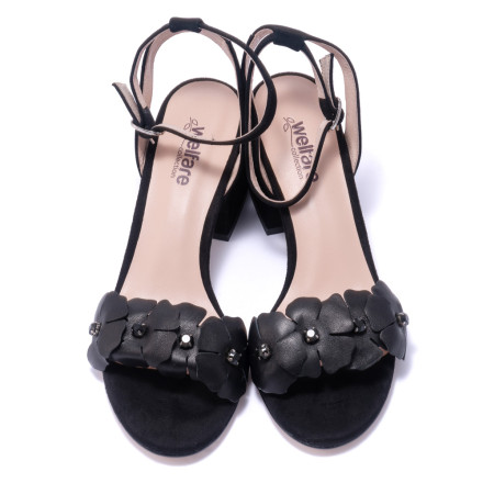 Босоніжки жіночі Welfare 610166141/BLK/38