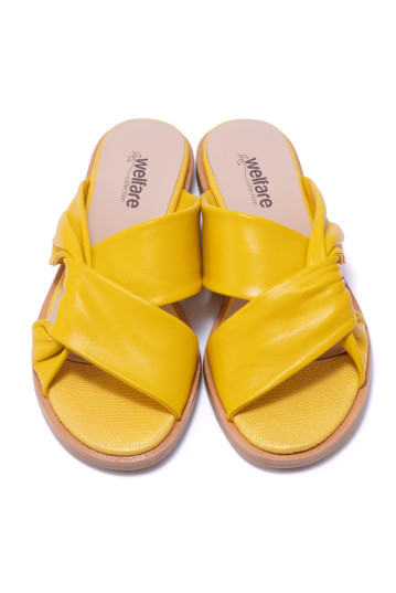 Сабо женские Welfare 620207311/YELLOW/38