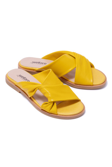 Сабо женские Welfare 620207311/YELLOW/38