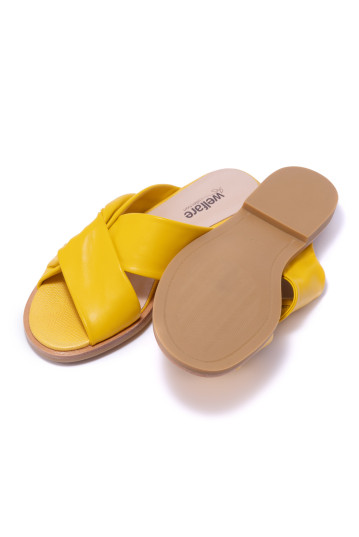 Сабо женские Welfare 620207311/YELLOW/38