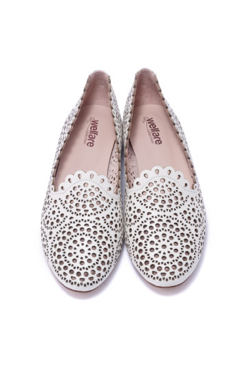 Балетки жіночі Welfare 710024311/BEIGE/38