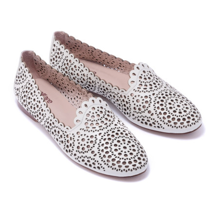 Балетки жіночі Welfare 710024311/BEIGE/38