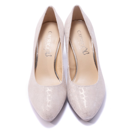 Туфлi жiночi Caprice 9/9-22414/22 540 ROSE FOIL SUED