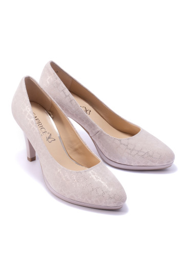 Туфли женские Caprice 9/9-22414/22 540 ROSE FOIL SUED