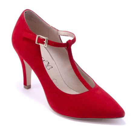 Туфли женские Caprice 9/9-24400/22 524 RED SUEDE