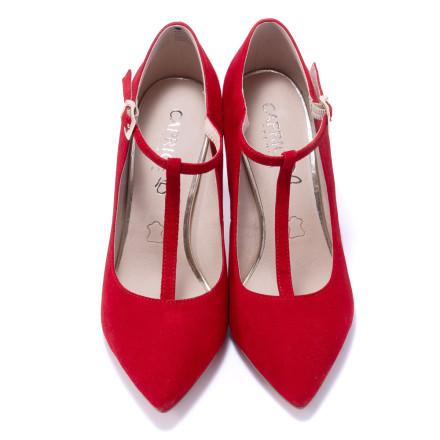 Туфлi жiночi Caprice 9/9-24400/22 524 RED SUEDE
