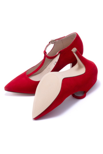 Туфлi жiночi Caprice 9/9-24400/22 524 RED SUEDE