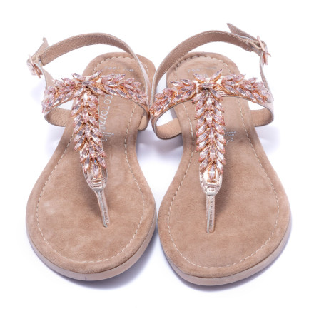 Босоніжки жіночі Marco Tozzi 2/2-28146/22 592 ROSE METALLIC